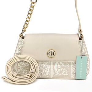 Elegant Cream Crossbody Bag
